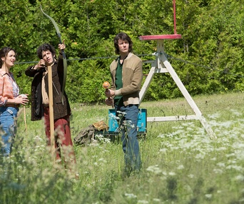 Une scène du film The Walk