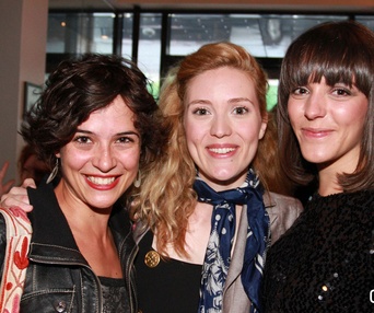Sur le tapis rouge du film Les amours imaginaires