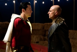 Une scène du film Shazam! Une scène du film Shazam!