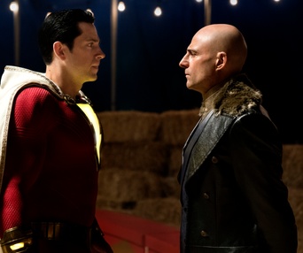 Une scène du film Shazam!