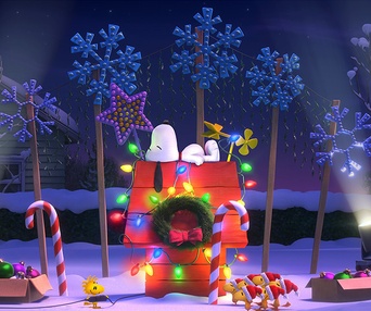 Une scène du film The Peanuts Movie