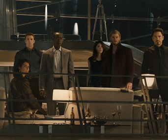 Une scène du film The Avengers: Age of Ultron