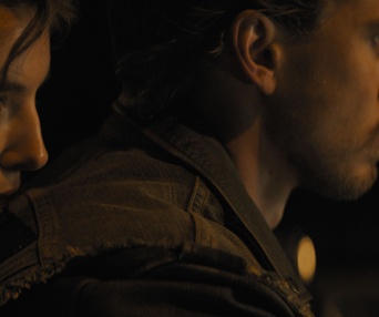 Une scène du film The Bikeriders