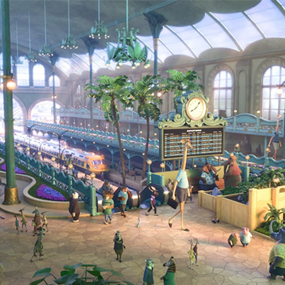 Une scène du film Zootopia