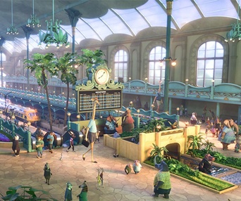 Une scène du film Zootopia