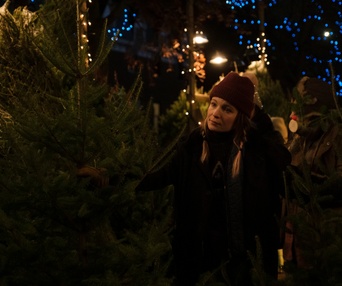 Une scène du film Sapin$