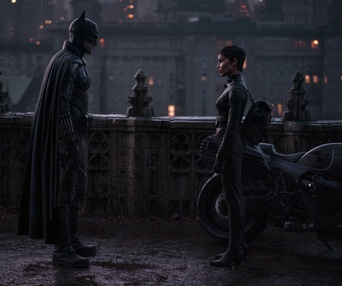 Une scène du film The Batman