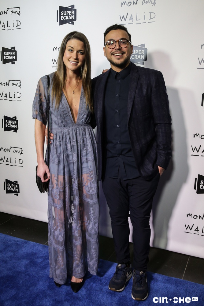 Sur le tapis rouge du film Mon ami Walid