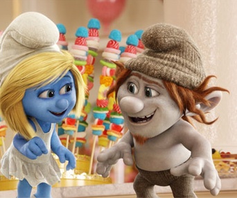 Une scène du film The Smurfs 2