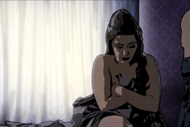 Une scène du film Téhéran Tabou
