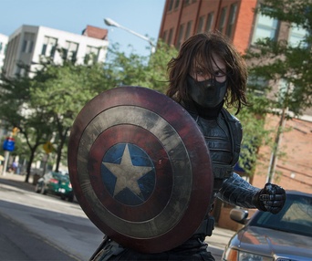 Une scène du film Captain America: The Winter Soldier