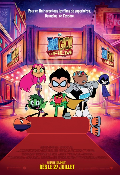 Affiche du film Teen Titans Go! Le film