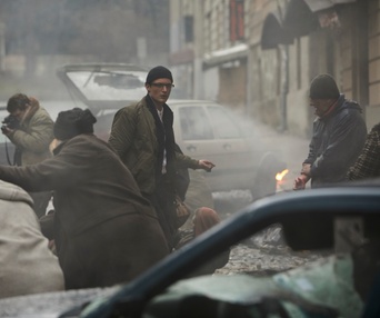 Une scène du film Sympathie pour le diable