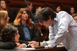 Une scène du film Le brio Une scène du film Le brio