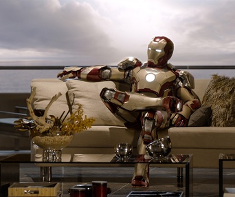 Une scène du film Iron Man 3