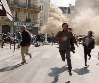 Une scène du film Dans la brume