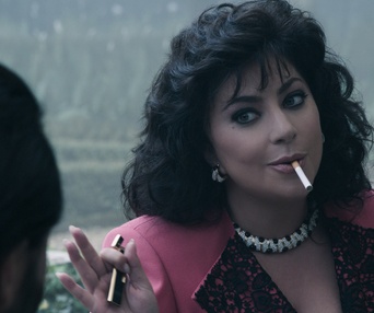 Une scène du film House of Gucci