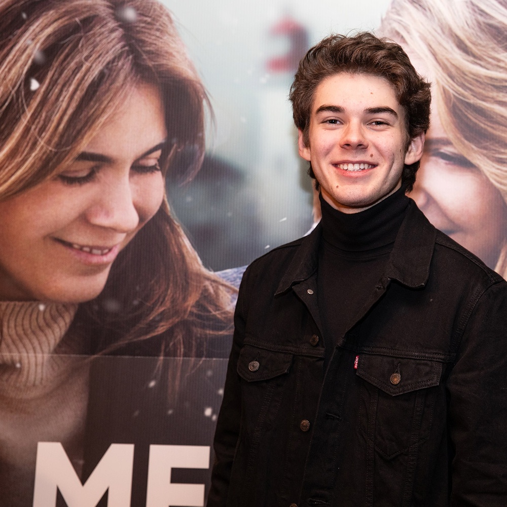 Sur le tapis rouge du film Merci pour tout