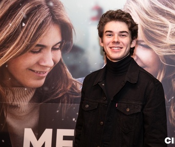 Sur le tapis rouge du film Merci pour tout