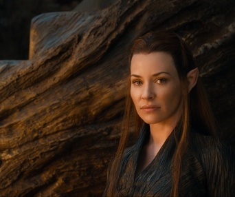 Une scène du film The Hobbit: The Desolation of Smaug