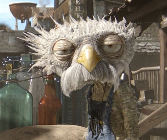 Une scène du film Rango