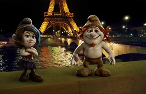 Une scène du film The Smurfs 2