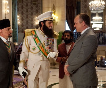 Une scène du film The Dictator