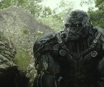 Une scène du film Transformers: Rise of the Beasts