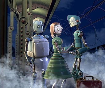 Scène du film Robots