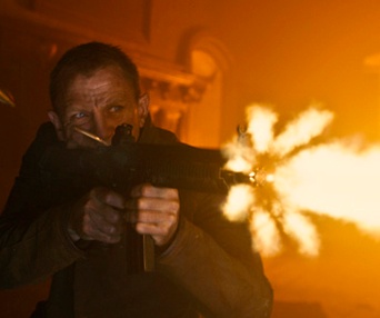Une scène du film Skyfall