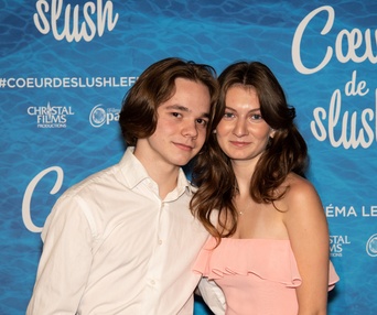 Images de la première du film Coeur de slush