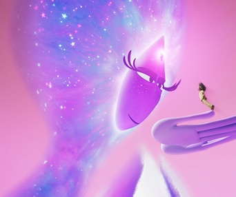 Une scène du film Orion and the Dark