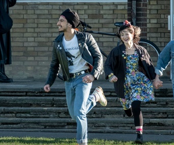 Une scène du film Blinded by the Light