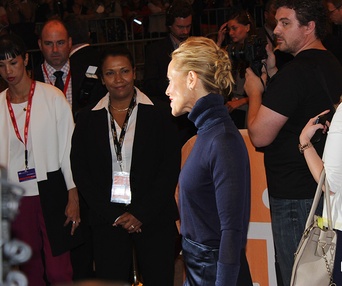 Sur le tapis rouge du film Prisoners