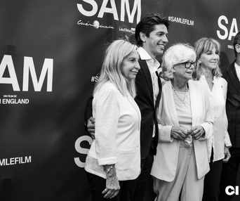 Sur le tapis rouge du film Sam