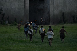 Une scène du film The Maze Runner Une scène du film The Maze Runner