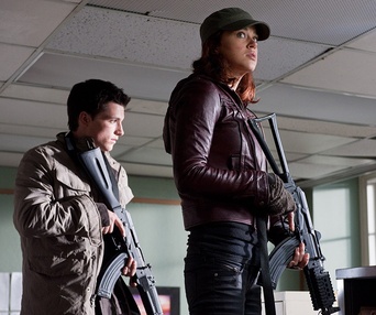 Une scène du film Red Dawn