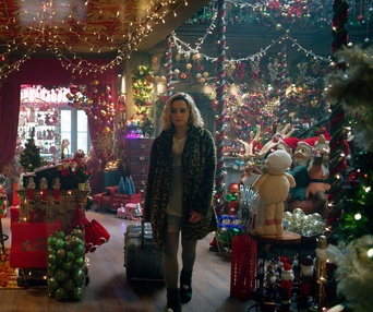 Une scène du film Last Christmas