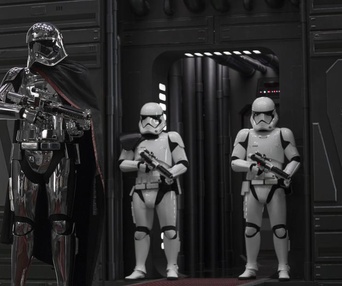 Une scène du film Star Wars: The Last Jedi