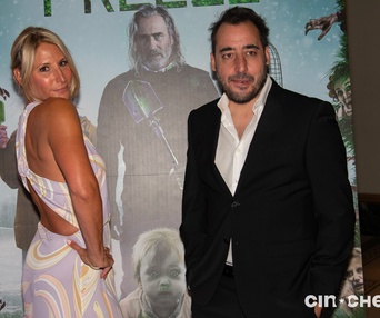 Sur le tapis rouge du film Brain Freeze