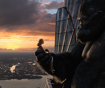 Scène du film King Kong