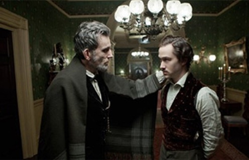 Daniel Day-Lewis et Joseph Gordon-Levitt dans Lincoln