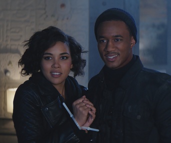 Une scène du film Shaft
