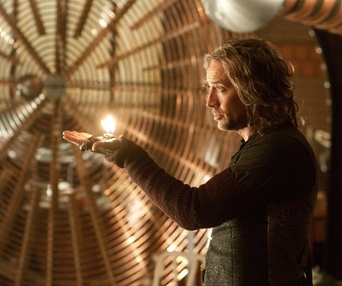 Une scène du film The Sorcerer's Apprentice