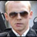 Simon Pegg dans Hot Fuzz