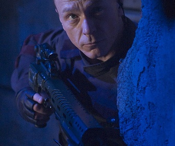 Scène du film Doom