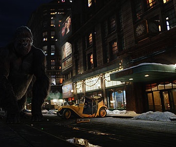 Scène du film King Kong