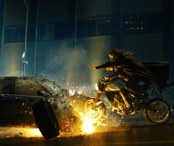 Une scène du film The Matrix Resurrections