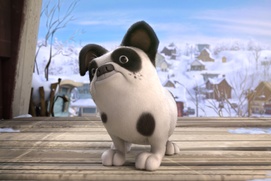Une scène du film La course des tuques