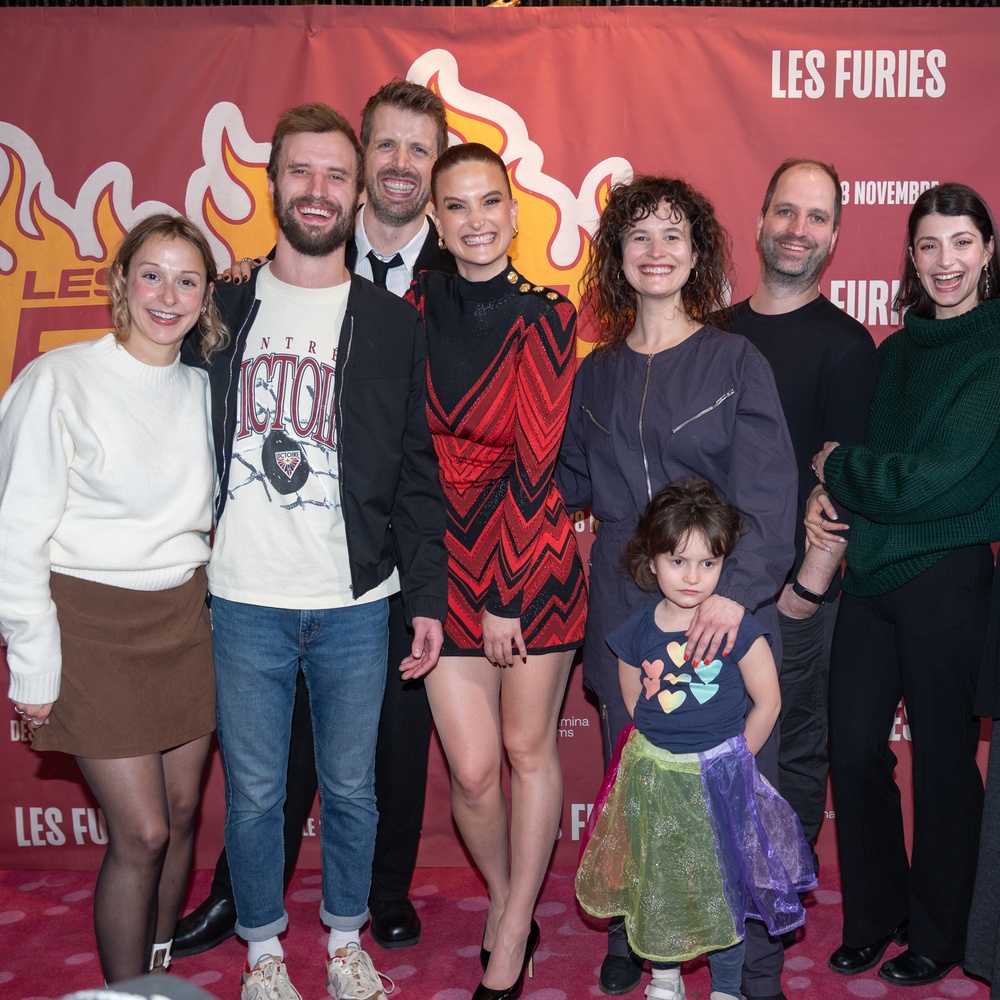 Tapis rouge de la première du film Les Furies